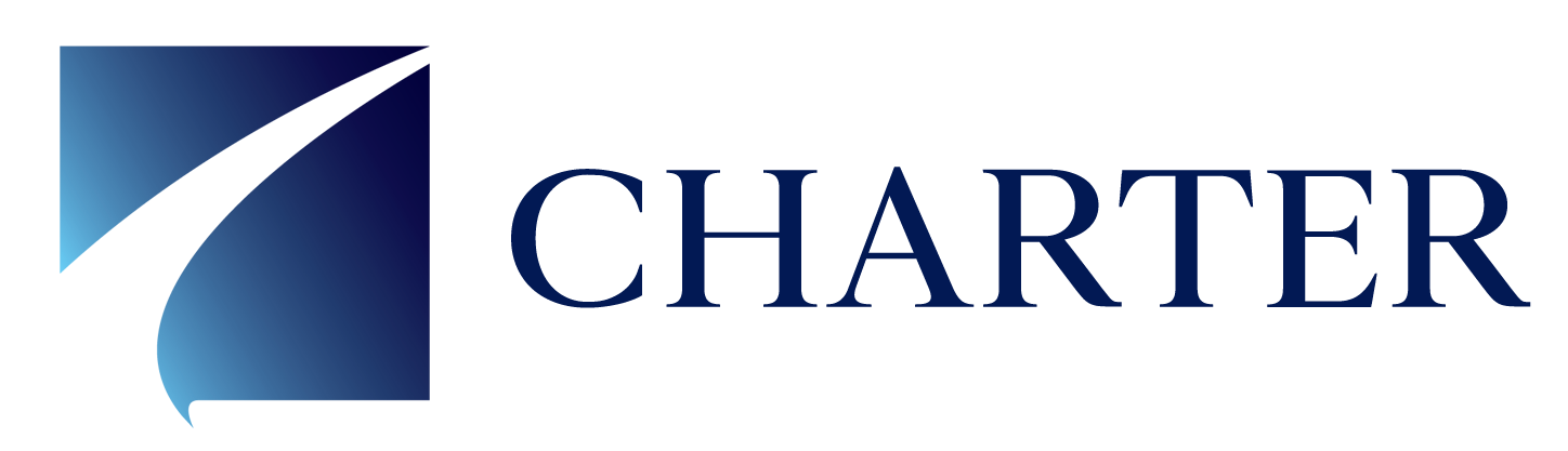 charter mercantile blue logo
